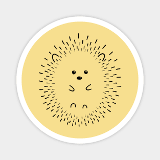 Hedgehog line art Magnet